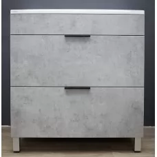 Тумба Vela Каскад Чикаго 80Н TU27089 бетон матовый
