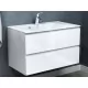 Тумба Vela Мира 80П TU271041 белый