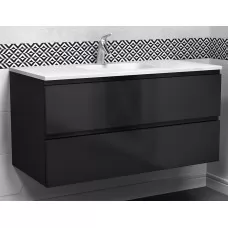 Тумба Vela Мира 100П TU371083 черный матовый