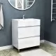 Тумба Vela Мира 70Н TU271011 белый