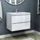 Тумба Vela Мира 70П TU271001 белый