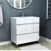 Тумба Vela Мира 80Н TU27105 белый