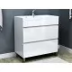 Тумба Vela Мира 80Н TU27105 белый