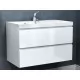 Тумба Vela Мира 80П TU27104 белый