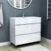 Тумба Vela Мира 90Н TU271071 белый
