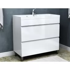 Тумба Vela Мира 90Н TU271071 белый..