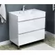 Тумба Vela Мира 100Н TU471074 белый