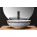 Умывальник Rea Arte dark grey U8002 узор