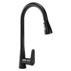 Смеситель для кухни Rea Mild black matt B4800 черный