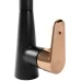 Смеситель для кухни Rea Mild black matt rose gold B4801 черный матовый-розовое золото