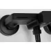 Смеситель для ванны Rea Berg Black matt B2040 черный