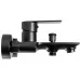 Смеситель для ванны Rea Mayson Black B9634 черный