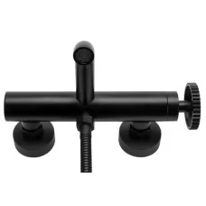 Смеситель для ванны Rea Vertigo Black matt B9669 черный