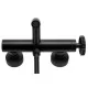 Смеситель для ванны Rea Vertigo Black matt B9669 черный