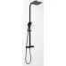 Душевая система Rea Vincent black matt P6600 черный