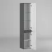 Пенал подвесной BRIZ Бари 35 правый серый, белый