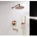 Душевая система Rea Lungo rose gold P6610 розовое золото