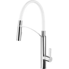 Смеситель для кухни Deante Gerbera BGB W720 хром/белый