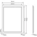 Зеркало Roxen Gotem 60x80 с LED подсветкой