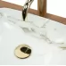 Умывальник Rea Belinda mini Shiny Aiax U6505 36,5x25 белый под мрамор