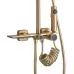 Душевая система Rea Helix BRUSHED GOLD P6621 матовое золото