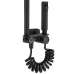 Душевая система Rea Helix black matt P6618 черный матовый