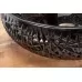 Умывальник Rea Ice black U6660 черно-прозрачный