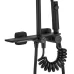 Душевая система Rea Helix black matt P6618 черный матовый