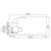 Смеситель для ванны Wisent W2203 хром