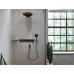 Шланговое подсоединение Hansgrohe FixFit Square 26455670 с клапаном обратного тока матовый черный