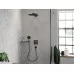 Шланговое подсоединение Hansgrohe FixFit Square 26455670 с клапаном обратного тока матовый черный