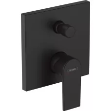 Смеситель для ванны Hansgrohe Vernis Shape 71468670 черный матовый