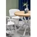 Стол обеденный HALMAR PERONI раскладной, дуб золотой/белый, 100-250/100/75