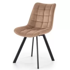 Стул HALMAR K332 бежевый/черный..