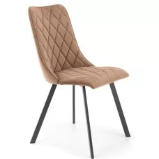 Стул HALMAR K450 бежевый/черный..