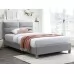 Кровать SIGNAL SIERRA VELVET BLUVEL 03 светло-серый/дуб, 120/200