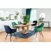 Стул SIGNAL LILIA VELVET Bluvel 4215 корица/черный