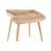 Стул SIGNAL CHIC D VELVET Bluvel 28 бежевый/дуб