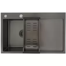 Кухонная мойка Gappo GS7850-6L черный