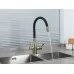 Смеситель для кухни под фильтр Frap F4396-3 золото/черный