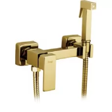 Смеситель с гигиенической лейкой Frap F7504-3 золото