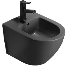 Биде CeramaLux 2342BDMDH Серый (подвесное)