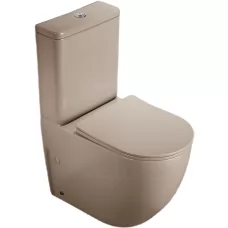 Унитаз CeramaLux 2166XMC Капучино матовый (напольный)