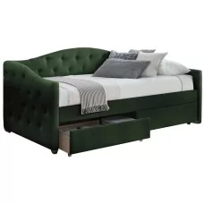 Кровать HALMAR ALOHA 90/200 темно-зеленый