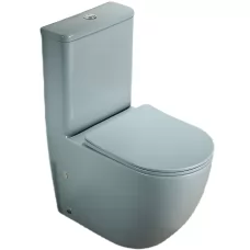 Унитаз CeramaLux 2166XMLG Зеленый матовый (напольный)