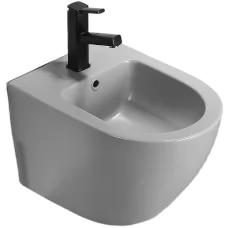 Биде CeramaLux В2342BDMH Светло серый (подвесное)