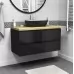 Тумба Vela Мира 100П TU37109 черный матовый