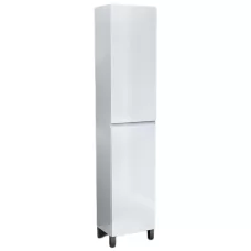 Шкаф-пенал Vela Мира 40НБК RS623489 (бельевая корзина) белый
