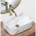 Умывальник Rea Demi Mini Aiax Shiny 14х30,5х40 U5065 мрамор цвет