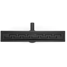 Душевой трап Rea Greek Pro Black Matt 90 G8026 черный матовый